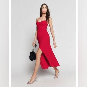 Reformation Petites Kourtney Dress NWOT size 4P